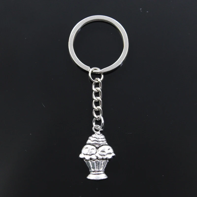 New Keychain 27x17mm cupcake cake ice cream Pendants DIY Men Car Key Chain Ring Holder Keyring Souvenir Jewelry Gift
New Keychain 27x17mm cupcake cake ice cream Pendants DIY Men Car Key Chain Ring Holder Keyring Souvenir Jewelry Gift