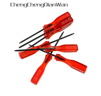 ChengChengDianWan red Good quality Torx T6 Screw Driver T6 Screwdriver for Xbox360 Wireless Controller 30pcs/lot
ChengChengDianWan red Good quality Torx T6 Screw Driver T6 Screwdriver for Xbox360 Wireless Controller 30pcs/lot