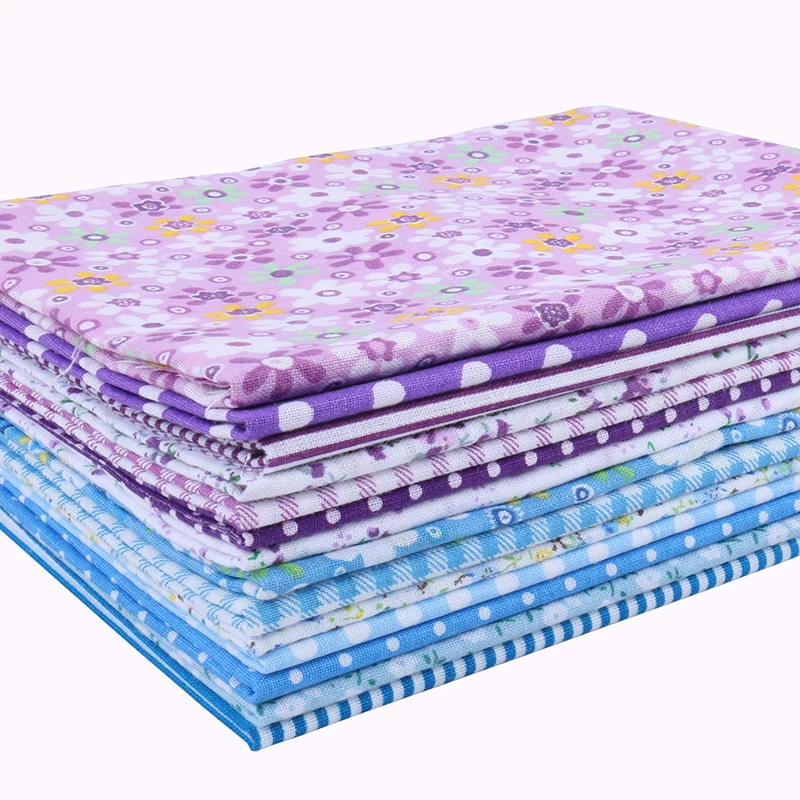 Nanchuang Purple&Blue Thin Cotton Fabric Patchwork For Sewing Scrapbook Cloth Tissue Quilt Needlework Pattern 25x25m 14Pcs/Lot
Nanchuang Purple&Blue Thin Cotton Fabric Patchwork For Sewing Scrapbook Cloth Tissue Quilt Needlework Pattern 25x25m 14Pcs/Lot