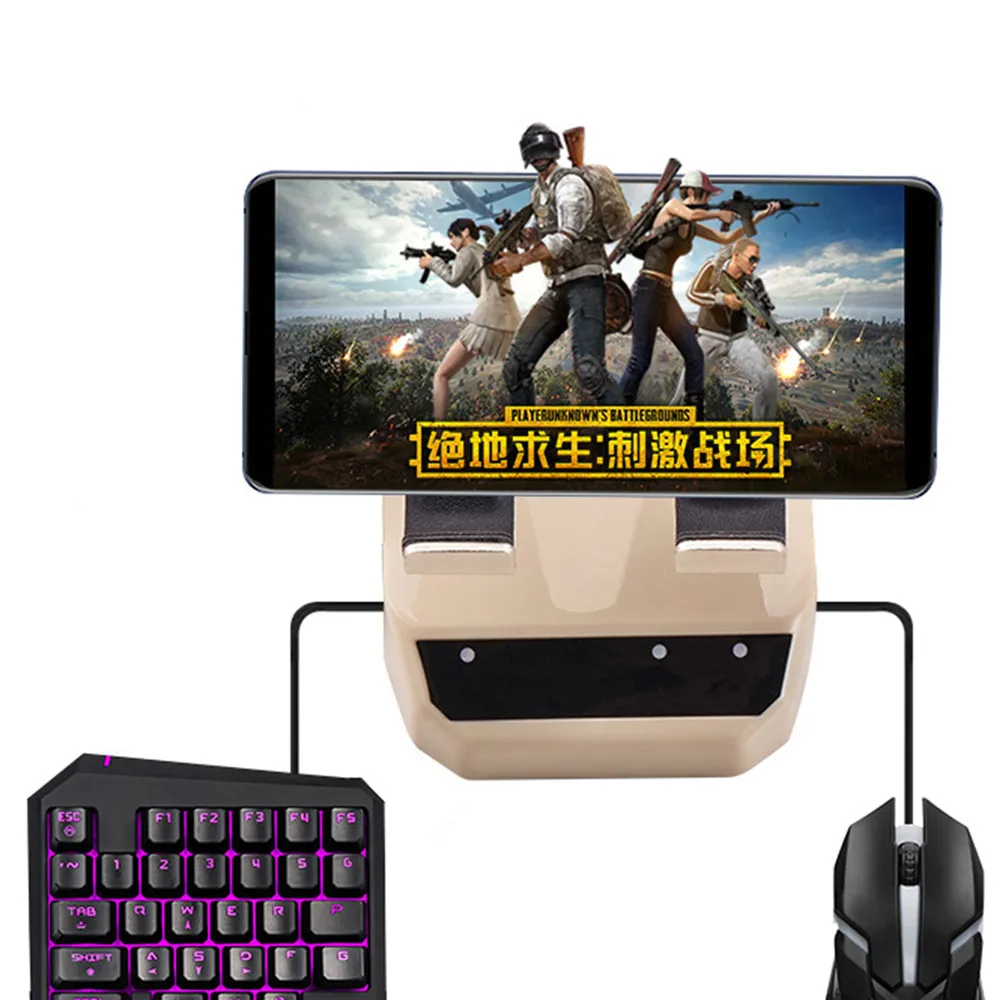 BattleDock Bluetooth Keyboard Mouse Converter for iphone Android iOS Phone Holder PUBG Games Controller PC Gaming Remote Console
BattleDock Bluetooth Keyboard Mouse Converter for iphone Android iOS Phone Holder PUBG Games Controller PC Gaming Remote Console