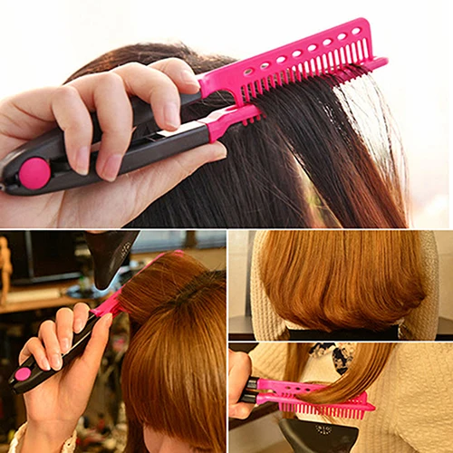 Hot item! Girl's Fashion V Type Hair Straightener Comb DIY Salon Hairdressing Styling Tool
Hot item! Girl's Fashion V Type Hair Straightener Comb DIY Salon Hairdressing Styling Tool