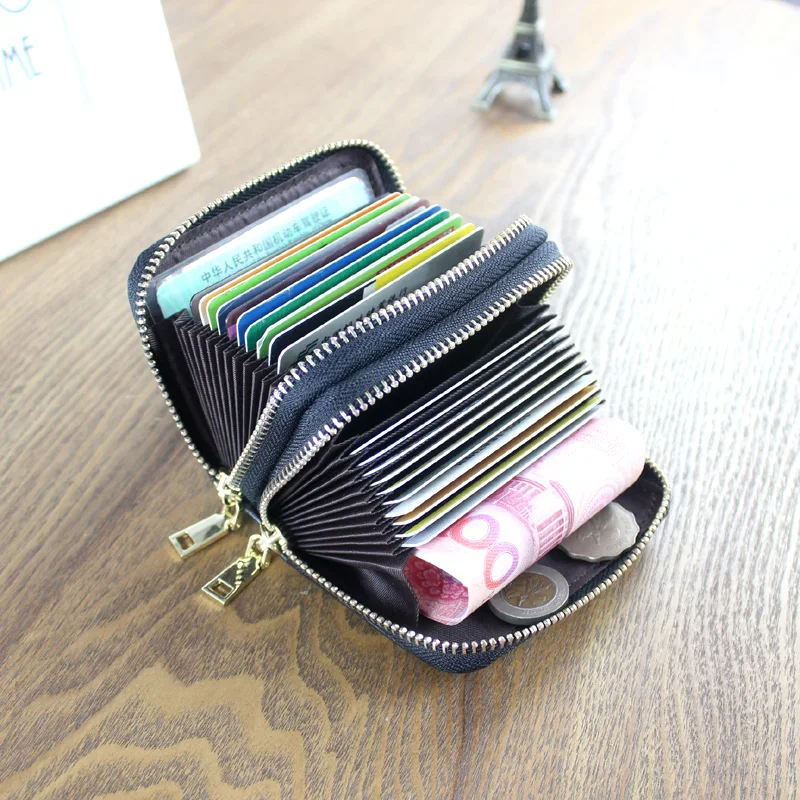 2019 New Women& Men Business Card Holder PU Leather Card Wallet Double Layer Female Credit Card Holder & Coin Purse Dropshipping
2019 New Women& Men Business Card Holder PU Leather Card Wallet Double Layer Female Credit Card Holder & Coin Purse Dropshipping