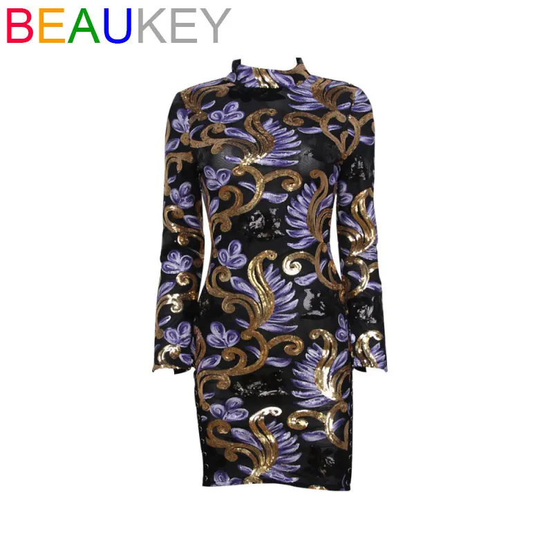 Embroidery Sequin Long Sleeve 2017 Women's Ladies New Fashion Rayon Sexy Mini Bandage Dress
Embroidery Sequin Long Sleeve 2017 Women's Ladies New Fashion Rayon Sexy Mini Bandage Dress