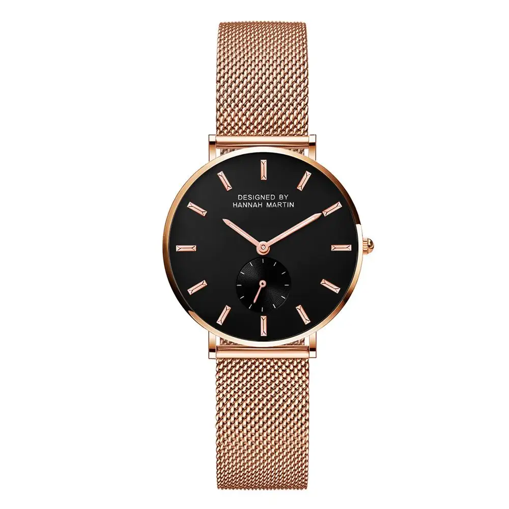 Mesh Band Japan Quartz Stainless Steel Movement High Quality Waterproof Women IP Plating Black Ladies Watch 36mm Dropshipping
Mesh Band Japan Quartz Stainless Steel Movement High Quality Waterproof Women IP Plating Black Ladies Watch 36mm Dropshipping
