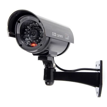 Simulated Surveillance Cameras - Wireless IP Security fake Dummy IR LED cameras - Night/Day Vision Look, Weatherproof bullet h#8
Simulated Surveillance Cameras - Wireless IP Security fake Dummy IR LED cameras - Night/Day Vision Look, Weatherproof bullet h#8