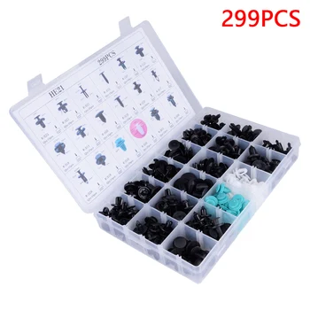 Dewtreetal 18 Sizes Car Door Panel Fastener Clips Mixed Plastic Car Styling Auto Bumper Fender Fixed Rivet Retainer 299pcs
Dewtreetal 18 Sizes Car Door Panel Fastener Clips Mixed Plastic Car Styling Auto Bumper Fender Fixed Rivet Retainer 299pcs