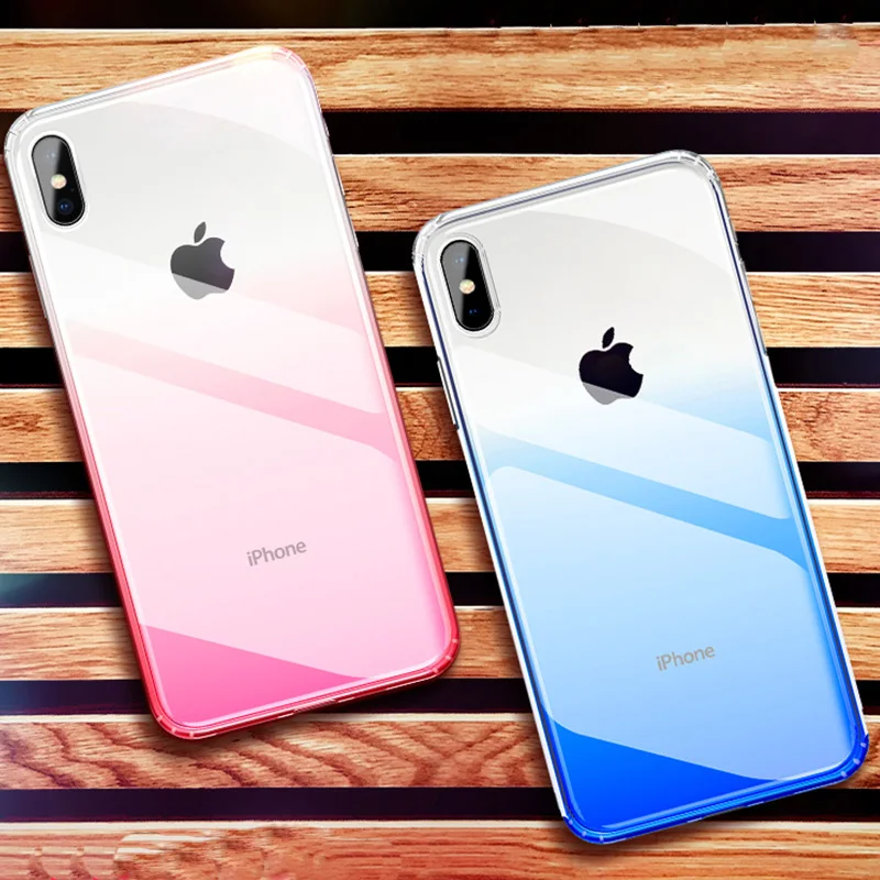 Soft TPU Case For iphone X XR 10 XS Max 7 8 6 S 6S Plus Gradient Clear Phone Cover For iphone 6Plus 6SPlus 7Plus 8Plus Back Capa
Soft TPU Case For iphone X XR 10 XS Max 7 8 6 S 6S Plus Gradient Clear Phone Cover For iphone 6Plus 6SPlus 7Plus 8Plus Back Capa