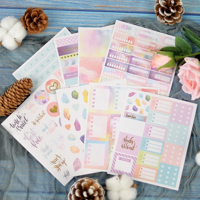 Lovedoki Beautiful Cloud Sticker Notebook Planner Decorative stickers Bullet Journal Accessories Gift Stationery School Supplies
Lovedoki Beautiful Cloud Sticker Notebook Planner Decorative stickers Bullet Journal Accessories Gift Stationery School Supplies