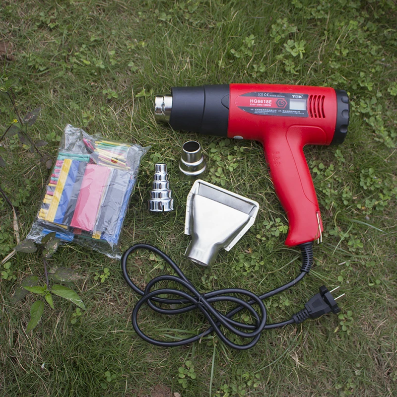 Hot Air Gun 1600-2000W BGA Rework Solder Station Soldering Heat Air Gun Station 220V / 110V For SMD SMT Welding Repair With Gift Hot Air Gun 1600-2000W BGA Rework Solder Station Soldering Heat Air Gun Station 220V / 110V For SMD SMT Welding Repair With Gift
