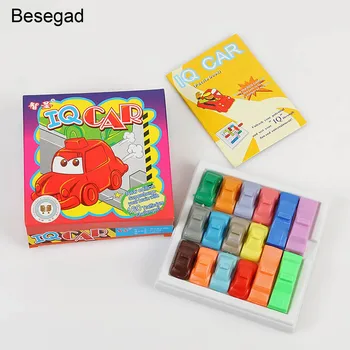 Besegad Rush Hour Traffic Jam Logic Game IQ Car Board Game Puzzle Toy Children Kids Intelligent Development Educational Toys
Besegad Rush Hour Traffic Jam Logic Game IQ Car Board Game Puzzle Toy Children Kids Intelligent Development Educational Toys