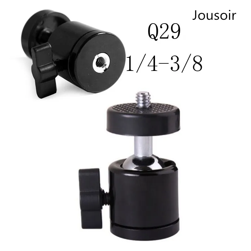 50pcs Q29 Mini Ball Head / Ballhead 1/4" Mount for Camera Tripod for SB800 SB900 580EX II vidicon Flash Max bearing 2.5kg CD50
50pcs Q29 Mini Ball Head / Ballhead 1/4" Mount for Camera Tripod for SB800 SB900 580EX II vidicon Flash Max bearing 2.5kg CD50