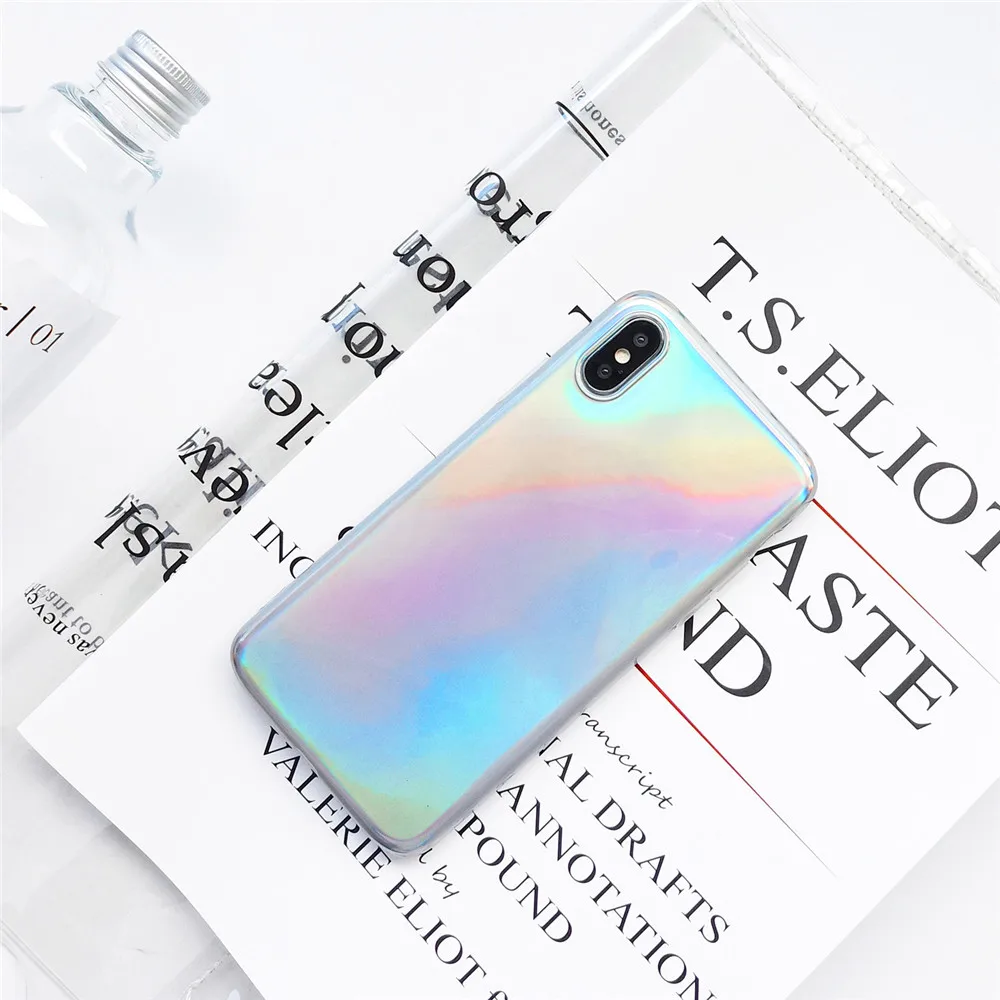 Fashion Glossy Holographic Iridescent Laser Multicolor Radiancy Phone Case for IPhone X 6 6S 6P 7 7P 8 8P XS XR XS MAX
Fashion Glossy Holographic Iridescent Laser Multicolor Radiancy Phone Case for IPhone X 6 6S 6P 7 7P 8 8P XS XR XS MAX