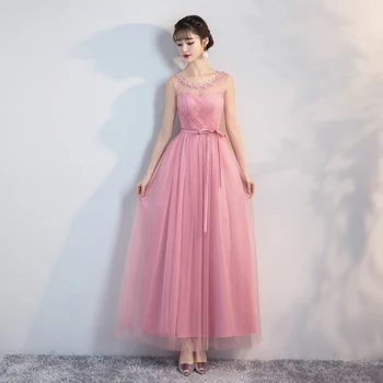 Vestido Azul Marino Sexy Prom Dress Simple Floral Wedding Party Dresses for Women Bridesmaid Dresses Red Bean Pink Empire
Vestido Azul Marino Sexy Prom Dress Simple Floral Wedding Party Dresses for Women Bridesmaid Dresses Red Bean Pink Empire