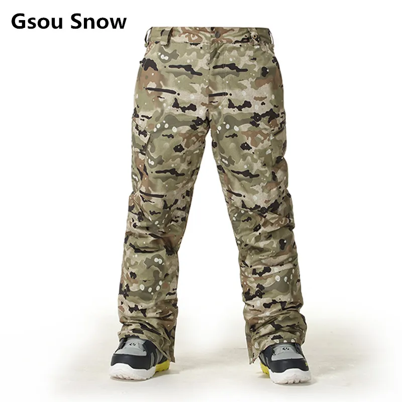 Gsou Snow winter snowboard pants men camouflage ski pants men skiing trousers pantalones esqui waterproof
Gsou Snow winter snowboard pants men camouflage ski pants men skiing trousers pantalones esqui waterproof