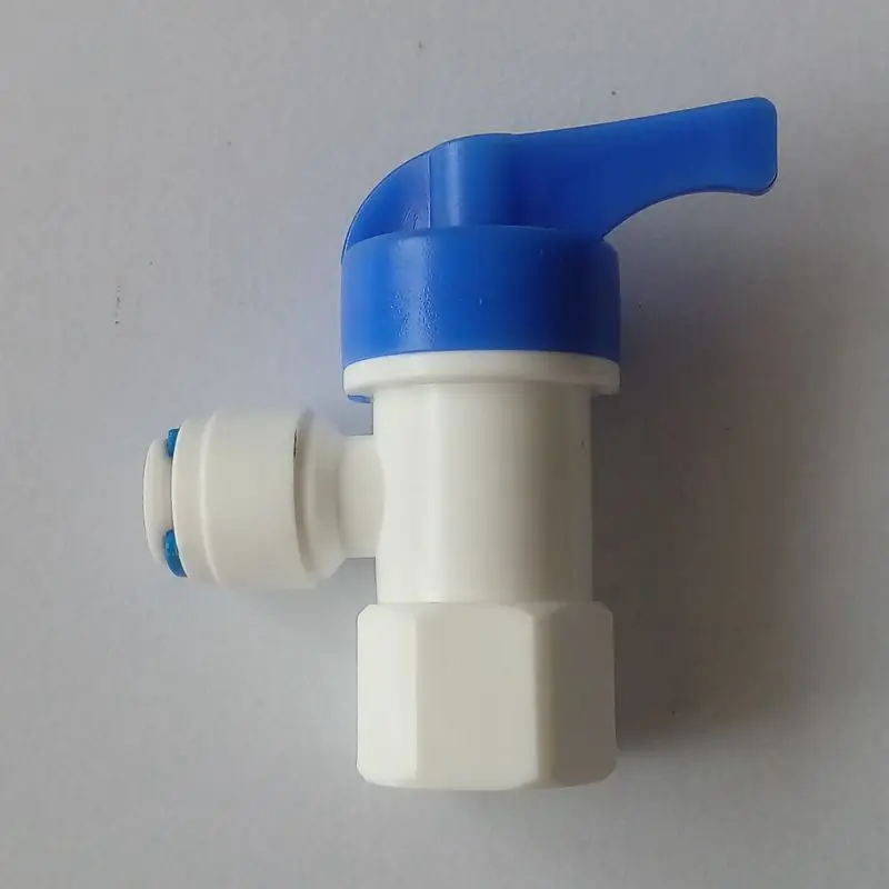 2 pcs Water Filter Parts 3/8"OD*1/4" Female BSP Tank Angle Ball Valve for Water Purifier RO Reverse Osmosis System ROBV4-3-2
2 pcs Water Filter Parts 3/8"OD*1/4" Female BSP Tank Angle Ball Valve for Water Purifier RO Reverse Osmosis System ROBV4-3-2