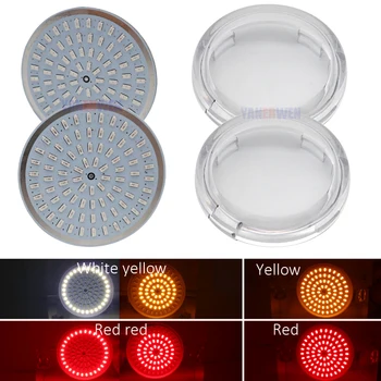Motorcycle 2Inch Bullet Style 1156 1157 LED Inserts Turn Signal Light Panel For Motorcycle Sportster Softail Touring Dyna Street
Motorcycle 2Inch Bullet Style 1156 1157 LED Inserts Turn Signal Light Panel For Motorcycle Sportster Softail Touring Dyna Street