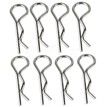 Mxfans 8pcs Steel Mxfans Body Clips for RC 1:10 1:16 1:18 Model Car Silver D10029
Mxfans 8pcs Steel Mxfans Body Clips for RC 1:10 1:16 1:18 Model Car Silver D10029