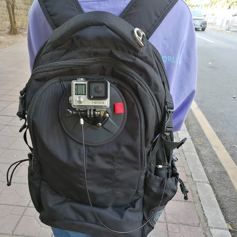 Magnetic Backpack Mount / Shoulder Strap Clip Mount for Gopro Hero and SJCAM Action Cameras
Magnetic Backpack Mount / Shoulder Strap Clip Mount for Gopro Hero and SJCAM Action Cameras