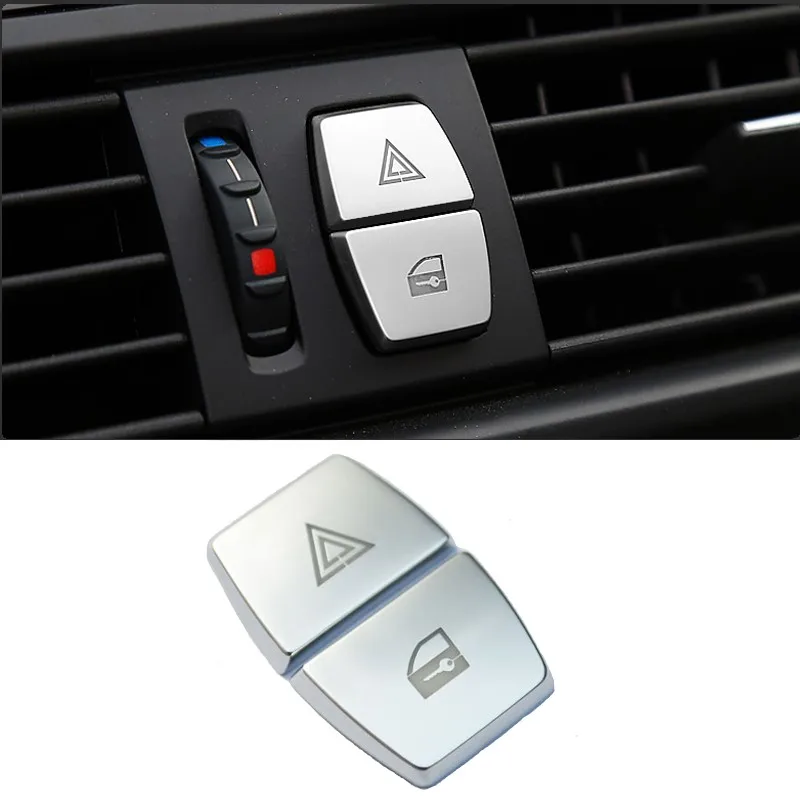 Car styling ABS Chrome Interior Warning Light Switch Button Covers Trim Stickers for BMW 5 / 6 / 7 series F10 GT F07
Car styling ABS Chrome Interior Warning Light Switch Button Covers Trim Stickers for BMW 5 / 6 / 7 series F10 GT F07