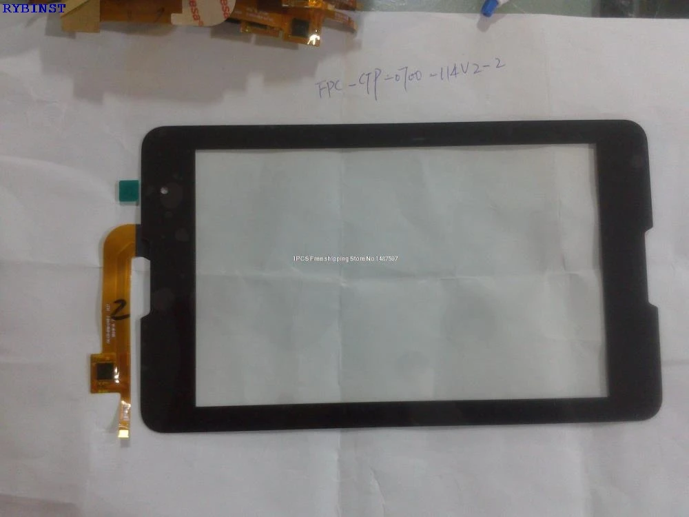 Free shipping fpc-ctp-0700-114v2-2 touch touchscreen