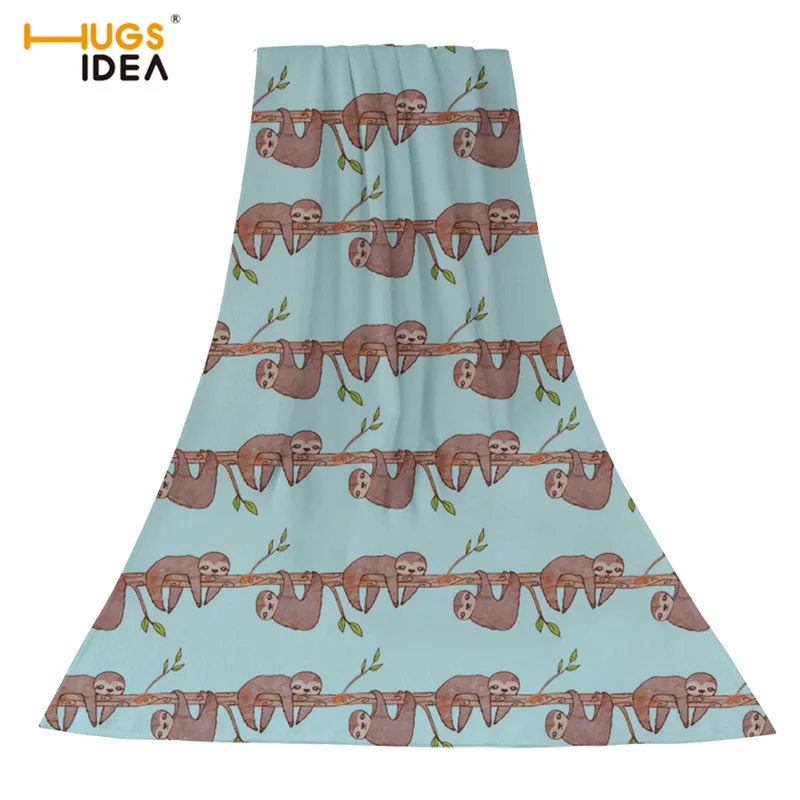 HUGSIDEA Super Absorbent Home Textile Bath Towel Cartoon Sloth Print Quick Dry Summer Beach Towels Microfibra Toalla Large Thick
HUGSIDEA Super Absorbent Home Textile Bath Towel Cartoon Sloth Print Quick Dry Summer Beach Towels Microfibra Toalla Large Thick