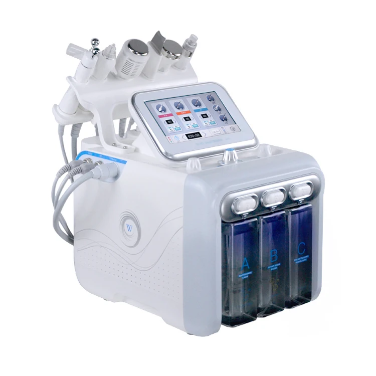 6 in 1 water oxygen facial machine for deep cleansing exfoliating skin whitening anti-acne face lifting moisturizing machine
6 in 1 water oxygen facial machine for deep cleansing exfoliating skin whitening anti-acne face lifting moisturizing machine
