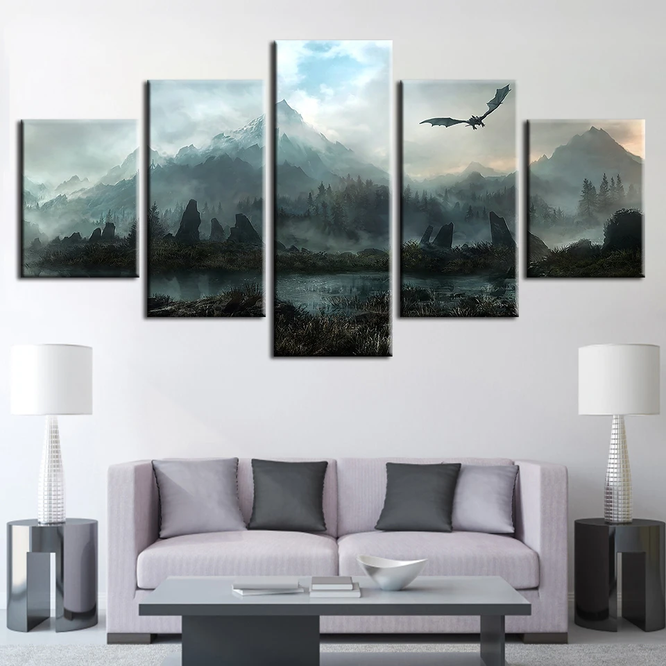 Modular Canvas Prints Poster 5 Pcs Game Of Throne Dragon Pictures Home Decoration American Series Painting Living Room Wall Art
Modular Canvas Prints Poster 5 Pcs Game Of Throne Dragon Pictures Home Decoration American Series Painting Living Room Wall Art