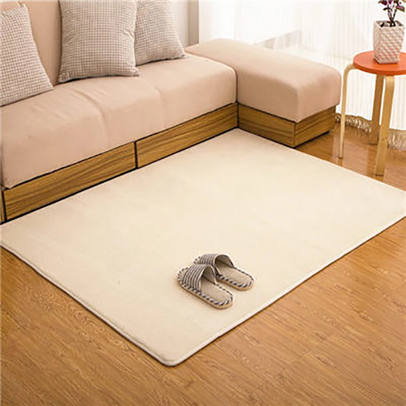 Modern home thickened pure color coral velvet carpet living room bedroom bedside tatami children crawling mat covered with soft
Modern home thickened pure color coral velvet carpet living room bedroom bedside tatami children crawling mat covered with soft