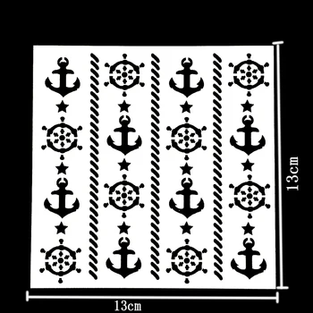 1PC Rudder Shaped Reusable Stencil Airbrush Painting Art DIY Home Decor Scrap booking Album Crafts Drop Shipping
1PC Rudder Shaped Reusable Stencil Airbrush Painting Art DIY Home Decor Scrap booking Album Crafts Drop Shipping