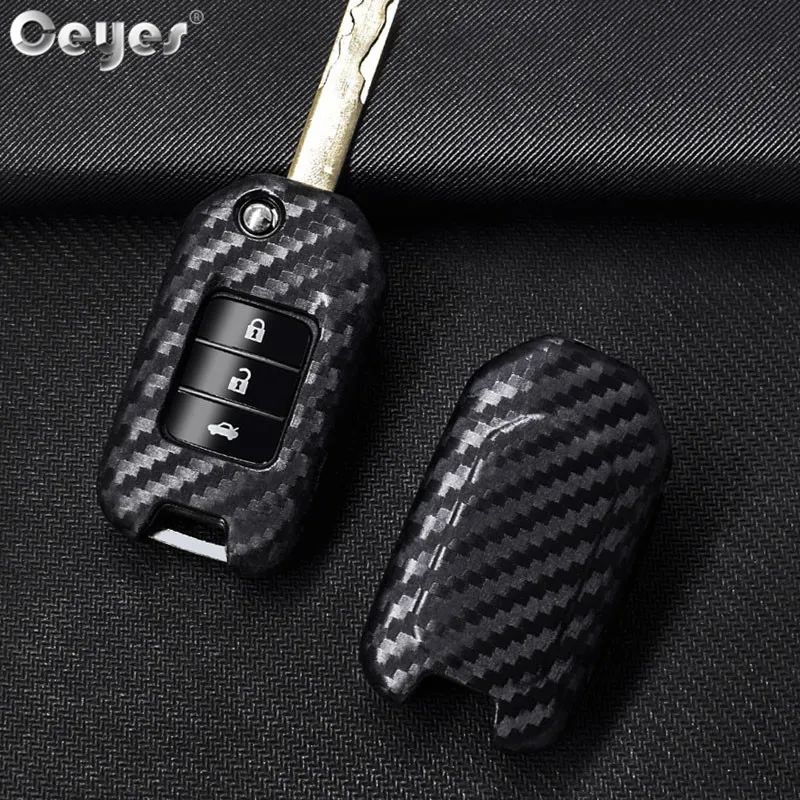Ceyes Car Styling Auto Protection Key Case For Honda Civic Accord Odyssey Carbon Fiber Grain Fold Shell Accessories Car-Styling
Ceyes Car Styling Auto Protection Key Case For Honda Civic Accord Odyssey Carbon Fiber Grain Fold Shell Accessories Car-Styling