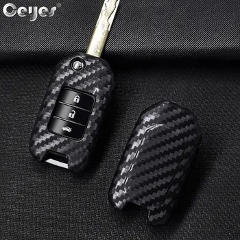 Ceyes Car Styling Auto Protection Key Case For Honda Civic Accord Odyssey Carbon Fiber Grain Fold Shell Accessories Car-Styling
Ceyes Car Styling Auto Protection Key Case For Honda Civic Accord Odyssey Carbon Fiber Grain Fold Shell Accessories Car-Styling