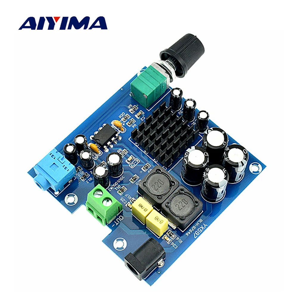 AIYIMA Amplificador Audio Subwoofer Mini Power Amplifier TPA3116D2 100W Mono Digital Home Amplifiers DIY For Music Home Theater
AIYIMA Amplificador Audio Subwoofer Mini Power Amplifier TPA3116D2 100W Mono Digital Home Amplifiers DIY For Music Home Theater