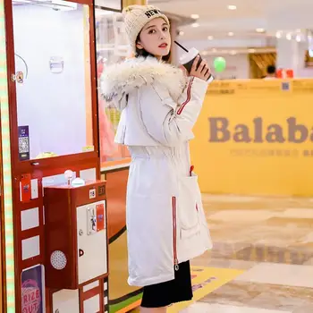 Real photo 2019 winter new fashion patchwork white down parkas female casual style big fur collar coats jackets gx1440
Real photo 2019 winter new fashion patchwork white down parkas female casual style big fur collar coats jackets gx1440