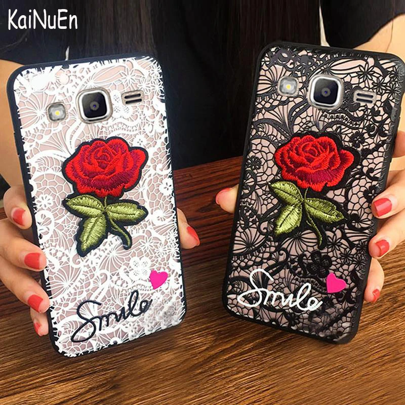 KaiNuEn luxury fashion Lace Embroidery 3D rose Phone Back cover coque case For Samsung galaxy J7 J 7 J700 2015 accessories cases
KaiNuEn luxury fashion Lace Embroidery 3D rose Phone Back cover coque case For Samsung galaxy J7 J 7 J700 2015 accessories cases