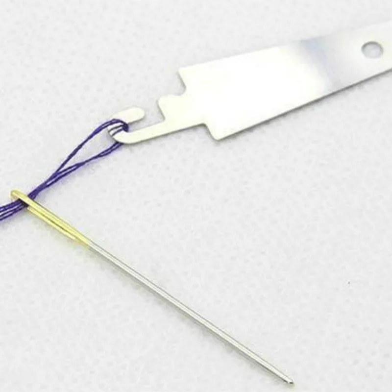 10Pcs/set Stainless Steel Hook Needle Threader Help For Hand Sew Ribbon Embroidery Cross x Stitching Sewing DIY Tool Craft Need
10Pcs/set Stainless Steel Hook Needle Threader Help For Hand Sew Ribbon Embroidery Cross x Stitching Sewing DIY Tool Craft Need
