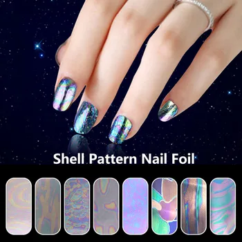 12PCS DIY Manicure Nail Art Starry Sky Nail Foils 4cm*20cm Transparent Decoration Holographic Sea Shell Patterns Lucency Sticker
12PCS DIY Manicure Nail Art Starry Sky Nail Foils 4cm*20cm Transparent Decoration Holographic Sea Shell Patterns Lucency Sticker