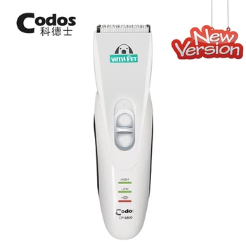 Professional Codos CP-6800 Pet Hair Clipper Dog Hair Trimmer Dogs Electric Hair Shaver Silver Rechargeable Dog Grooming Clipper
Professional Codos CP-6800 Pet Hair Clipper Dog Hair Trimmer Dogs Electric Hair Shaver Silver Rechargeable Dog Grooming Clipper