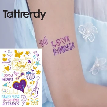 1sheet new Purple love music letter butterfly accordion bride Temporary Glod Flash Tattoo party accessories wedding Maiden girl 
1sheet new Purple love music letter butterfly accordion bride Temporary Glod Flash Tattoo party accessories wedding Maiden girl