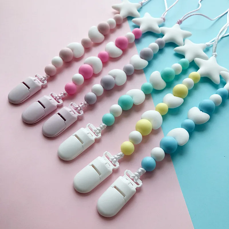 Colorful Silicone Personalized Letter Pacifier Clips FunnyChain For Infant Feeding Toddle Chew Toy Clips
Colorful Silicone Personalized Letter Pacifier Clips FunnyChain For Infant Feeding Toddle Chew Toy Clips