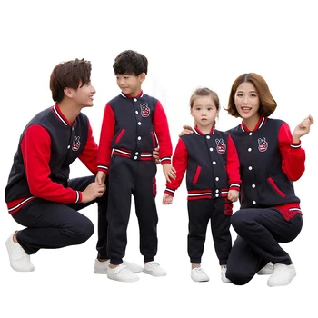 Family Matching Outfits Autumn Winter Baseball Clothing Set Coat+Deep Blue Thick Pants Family Sport Suits Spring Lovers Clothes
Family Matching Outfits Autumn Winter Baseball Clothing Set Coat+Deep Blue Thick Pants Family Sport Suits Spring Lovers Clothes