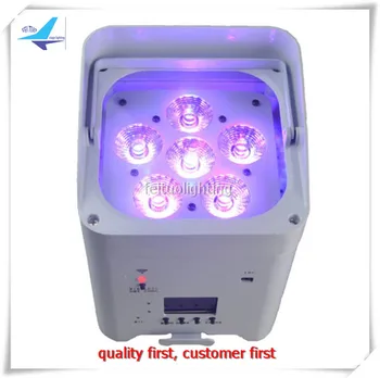6xlot 2018 New Wifi Remote Control Battery Powered Wireless Dmx Led Par 6x12W RGBWAUV 6in1 Led Uplight Sound Active For Wedding
6xlot 2018 New Wifi Remote Control Battery Powered Wireless Dmx Led Par 6x12W RGBWAUV 6in1 Led Uplight Sound Active For Wedding