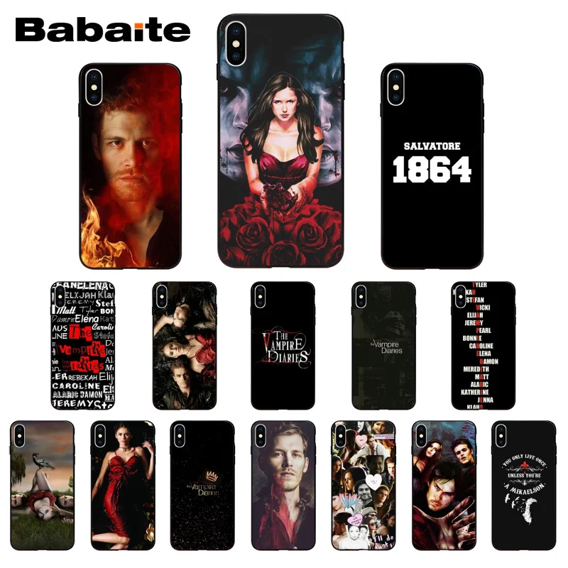 Babaite The Vampire Diaries Colorful Cute Phone Case for iPhone 6S 6plus 7 7plus 8 8Plus X Xs Xr XsMax 5 5S 5C 11 11pro 11promax
Babaite The Vampire Diaries Colorful Cute Phone Case for iPhone 6S 6plus 7 7plus 8 8Plus X Xs Xr XsMax 5 5S 5C 11 11pro 11promax