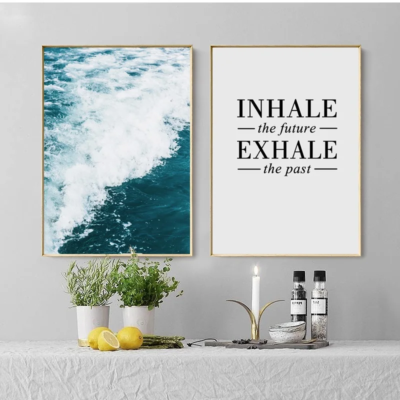 Nordic Poster Blue Sea Canvas Painting Quotes Seascape Wall Art Posters and Prints Wall Pictures for Living Room Home Decoration
Nordic Poster Blue Sea Canvas Painting Quotes Seascape Wall Art Posters and Prints Wall Pictures for Living Room Home Decoration