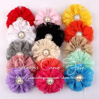 20pcs/lot 7CM 15 Colors New Design Soft Fabric Mesh Tulle Flower With Daisy Shaped Pearl+rhinestone Button For Hair Accessories
20pcs/lot 7CM 15 Colors New Design Soft Fabric Mesh Tulle Flower With Daisy Shaped Pearl+rhinestone Button For Hair Accessories