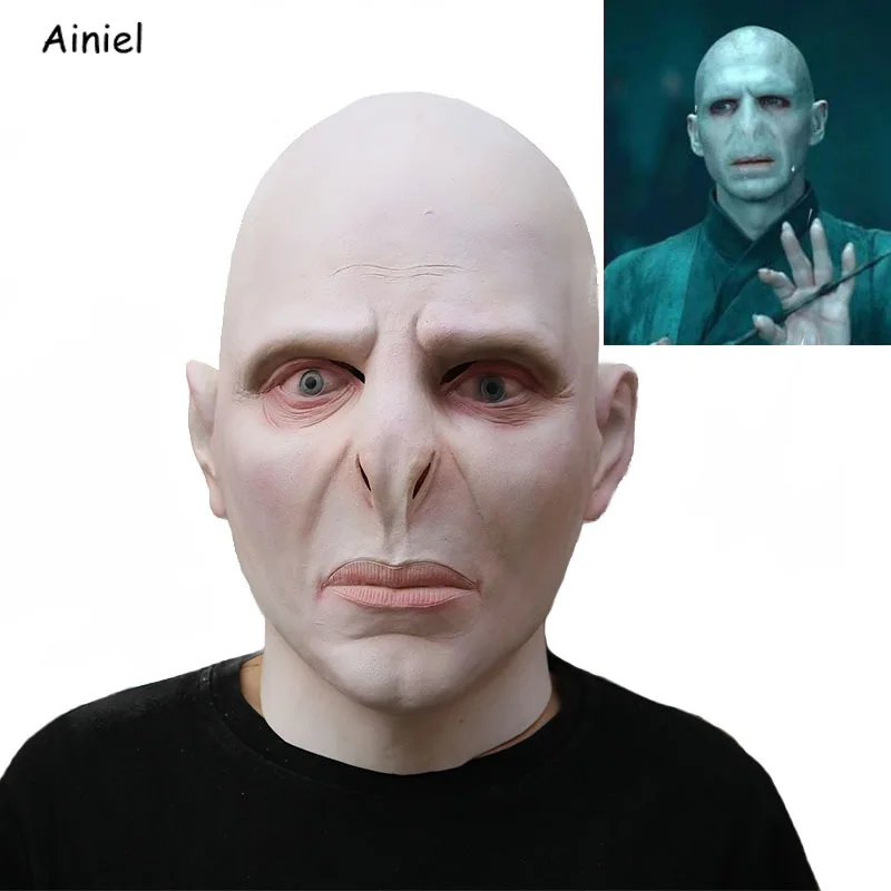 The Dark Lord Voldemort Mask Cosplay Masque Boss Latex Horrible Scary Masks Terrorizer Halloween Mask Costume Prop Men
The Dark Lord Voldemort Mask Cosplay Masque Boss Latex Horrible Scary Masks Terrorizer Halloween Mask Costume Prop Men