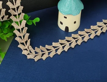 20 Yard 23mm Purl Embroidered Leaf Leaves shape Lace Cotton Fabric Trim For Sewing Apparel DIY Bridal wedding Doll Cap
20 Yard 23mm Purl Embroidered Leaf Leaves shape Lace Cotton Fabric Trim For Sewing Apparel DIY Bridal wedding Doll Cap