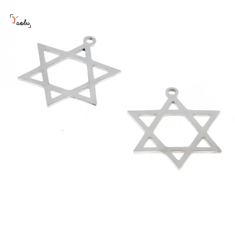 5pcs/lot Star of David Symbol charm Star of David Emblem Amulet Stainless steel pendant 31x26mm
5pcs/lot Star of David Symbol charm Star of David Emblem Amulet Stainless steel pendant 31x26mm