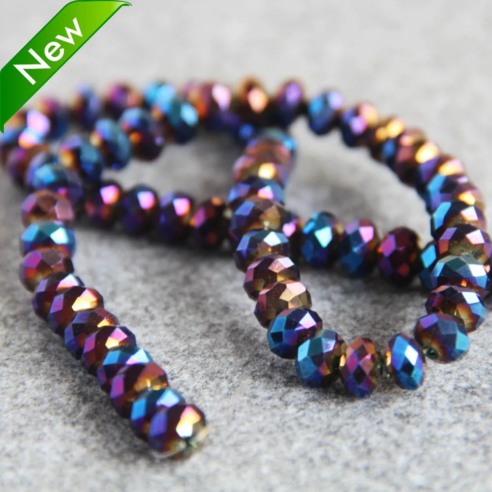 Accessory Craft Necklace 6x8mm Faceted Purple Crystal AB+ Colorful Glass Loose Beads 72pcs DIY Jewelry Making Design Ornaments
Accessory Craft Necklace 6x8mm Faceted Purple Crystal AB+ Colorful Glass Loose Beads 72pcs DIY Jewelry Making Design Ornaments