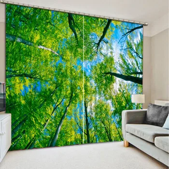 3D Curtain Custom Any Size Green Leafy Forest Living Room Hotel Door Window Shading Curtain Finished Drapes Window Blackout
3D Curtain Custom Any Size Green Leafy Forest Living Room Hotel Door Window Shading Curtain Finished Drapes Window Blackout