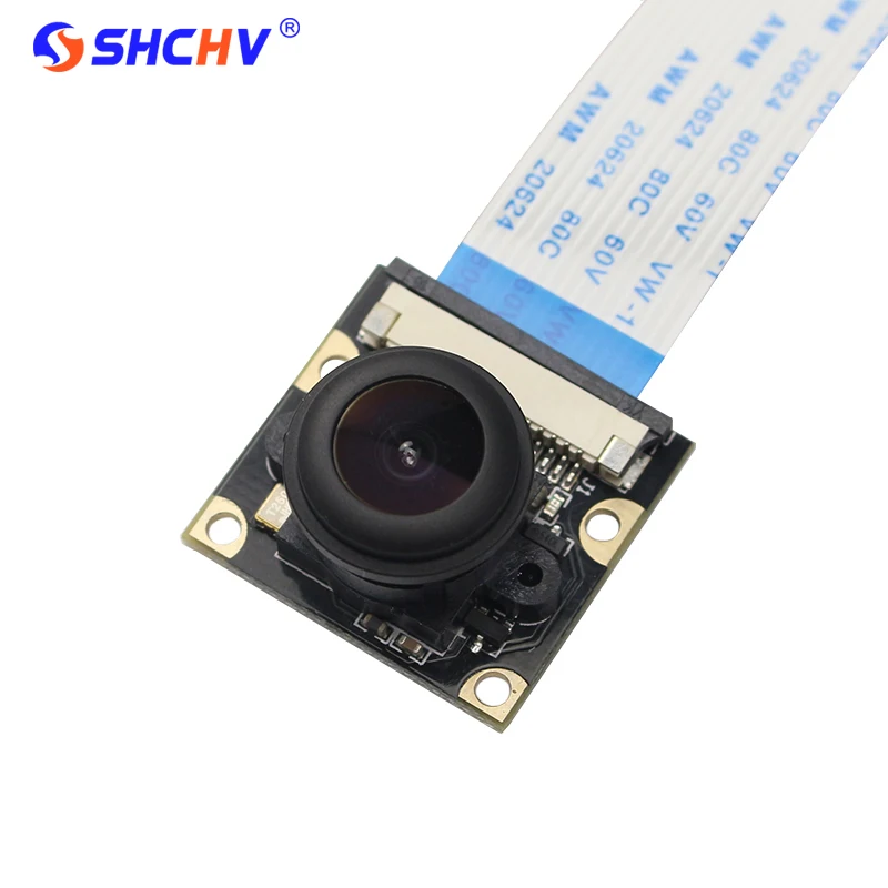 Raspberry Pi 3 Model B+ Camera Night Vision Wide Angle Fisheye 5M Pixel 1080P Camera Compatible Raspberry Pi 3 Model B/B+
Raspberry Pi 3 Model B+ Camera Night Vision Wide Angle Fisheye 5M Pixel 1080P Camera Compatible Raspberry Pi 3 Model B/B+